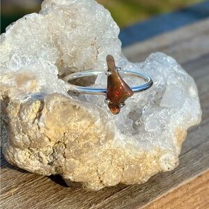 Black Chalama Opal Ring